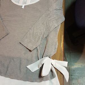 LC Lauren Conrad Tops - Lauren Conrad women's layered look blouse LC Lauren Conrad Tops - Lauren Conrad women's layered look blouse